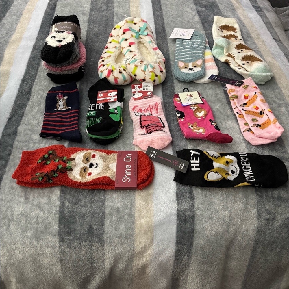 Fuzzy socks/Ankle socks